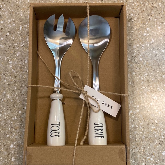Rae Dunn Other - Rae Dunn TOSS and SERVE utensil’s.